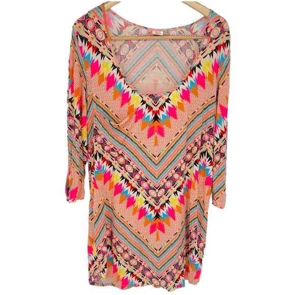Mara Hoffman Swim Coverup Tunic - Picture 1 of 10